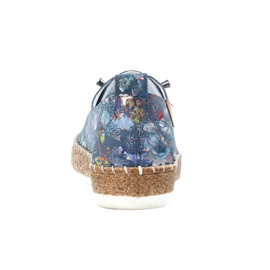 Lunar Iva Scarpe Stringate in Pelle con Stampa Floreale Iva Scarpa Sportiva Pelle 