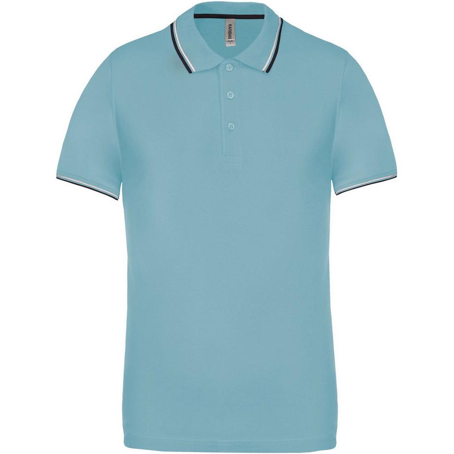polo-shirt aille piquée