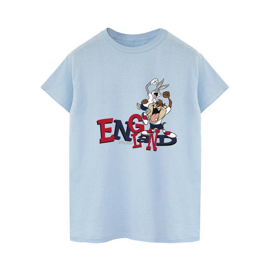 LOONEY TUNES England T-Shirt Stampa Grafica  