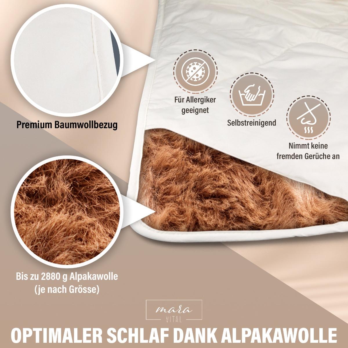 Mara Vital Piumone in alpaca biologico  