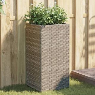 VidaXL Jardinière rotin synthétique  