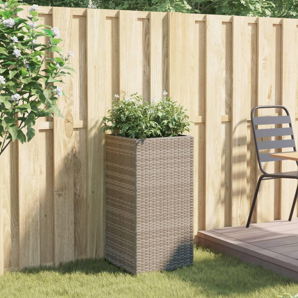 VidaXL Jardinière rotin synthétique  