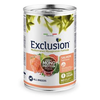 Exclusion  Mediterraneo Cane Adulto Tutte le Razze Salmone - Multipack 