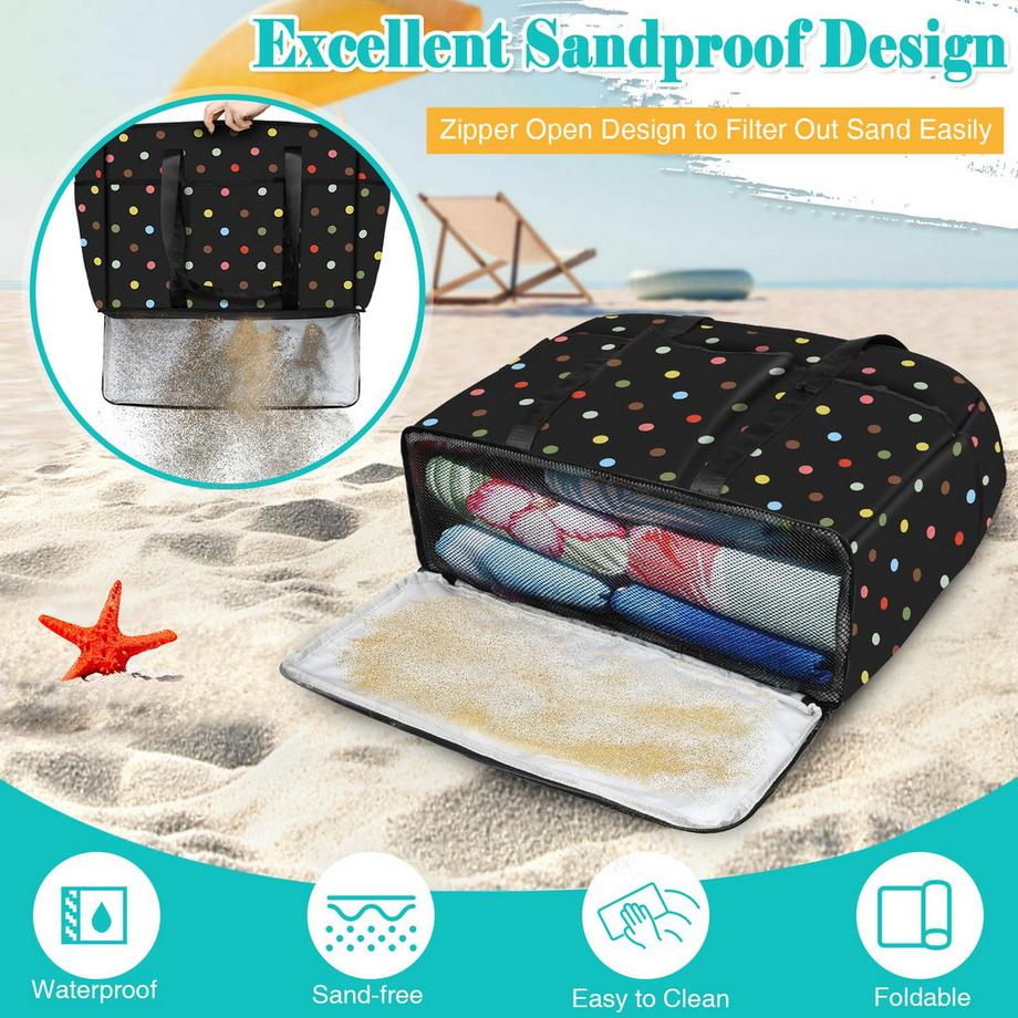 Only-bags.store Große leichte Strand Schwimmbadtasche  