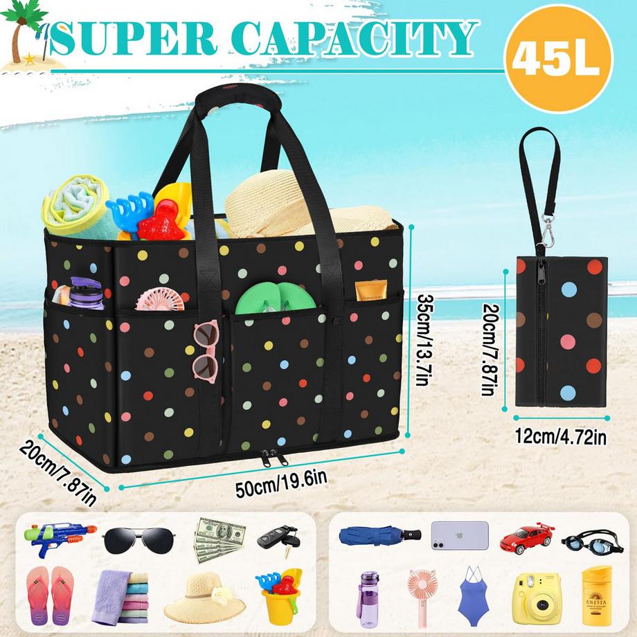 Only-bags.store Große leichte Strand Schwimmbadtasche  