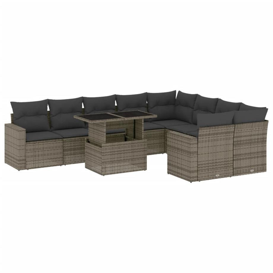 Garten sofagarnitur poly-rattan
