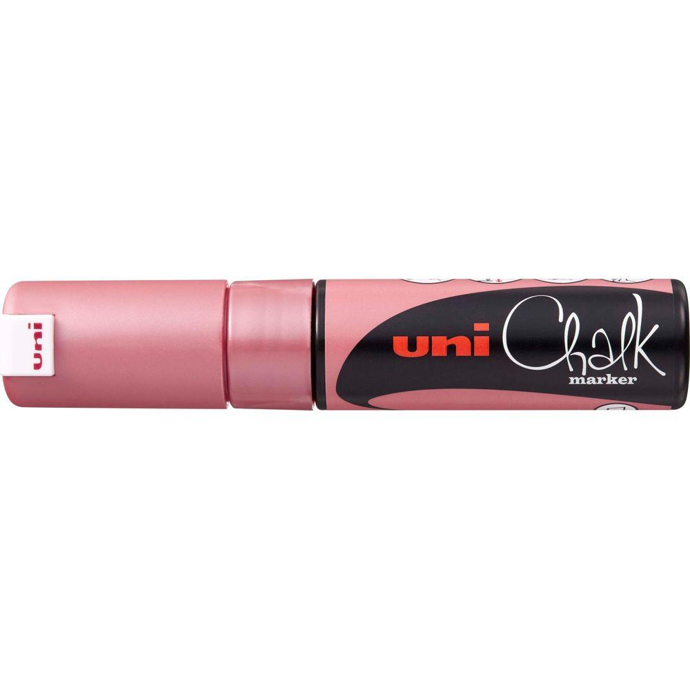 uni-ball UNI-BALL Chalk Marker 8mm PWE-8K METALLIC RED Metallic rot  
