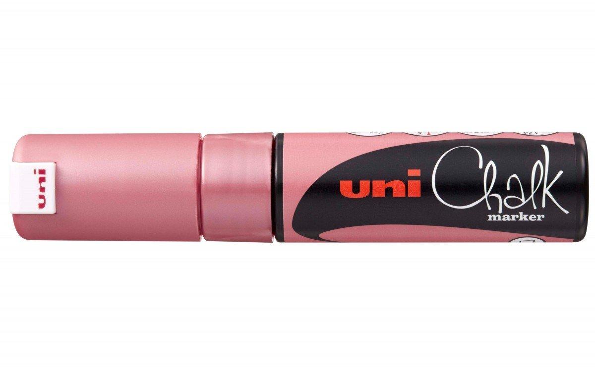 uni-ball UNI-BALL Chalk Marker 8mm PWE-8K METALLIC RED Metallic rot  
