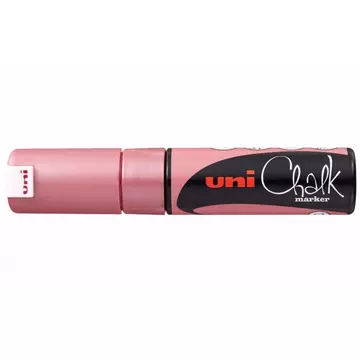 UNI-BALL Chalk Marker 8mm PWE-8K METALLIC RED Metallic rot