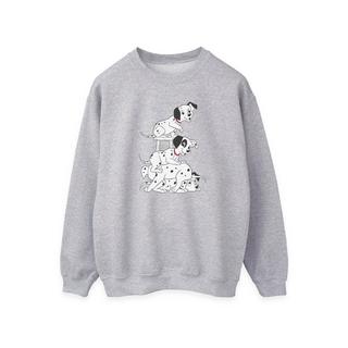 101 Dalmatians Lucky et Patch Sweatshirt Col Rond  