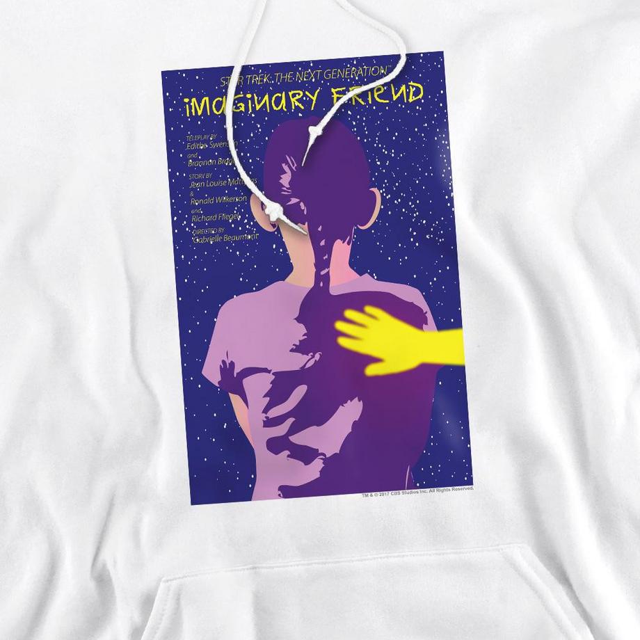 Star Trek The Next Generation Season 5 Episode 22 Felpa con cappuccio  