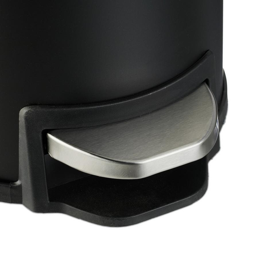 B2X Contenitore per rifiuti da bagno da 3 litri con coperchio in bambù  