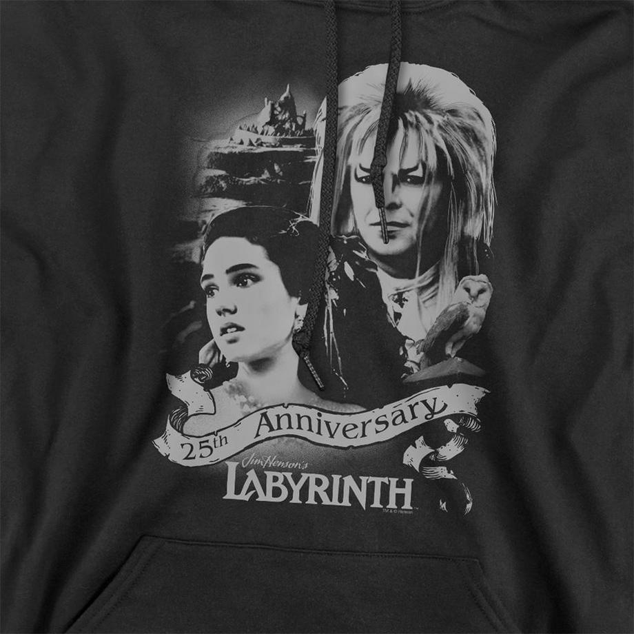 Labyrinth Felpa Con Cappuccio 25° Anniversario  