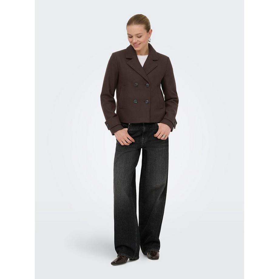 ONLY Manteau court col tailleur  