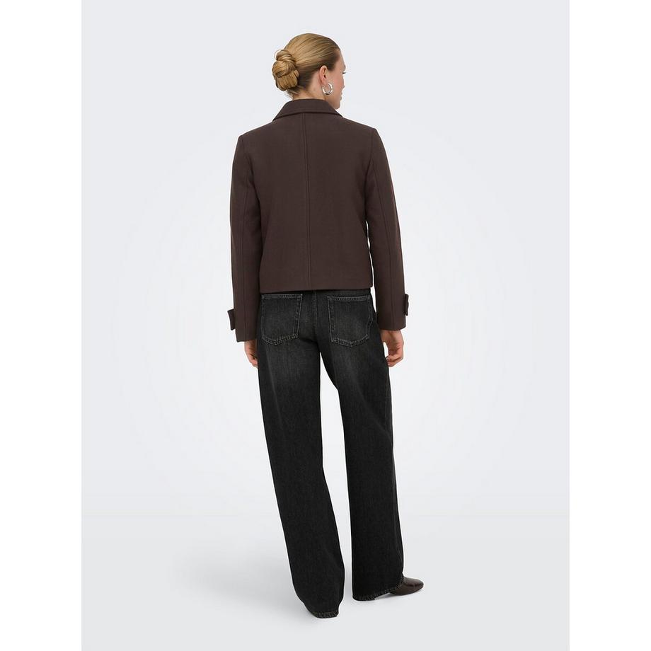 ONLY Manteau court col tailleur  
