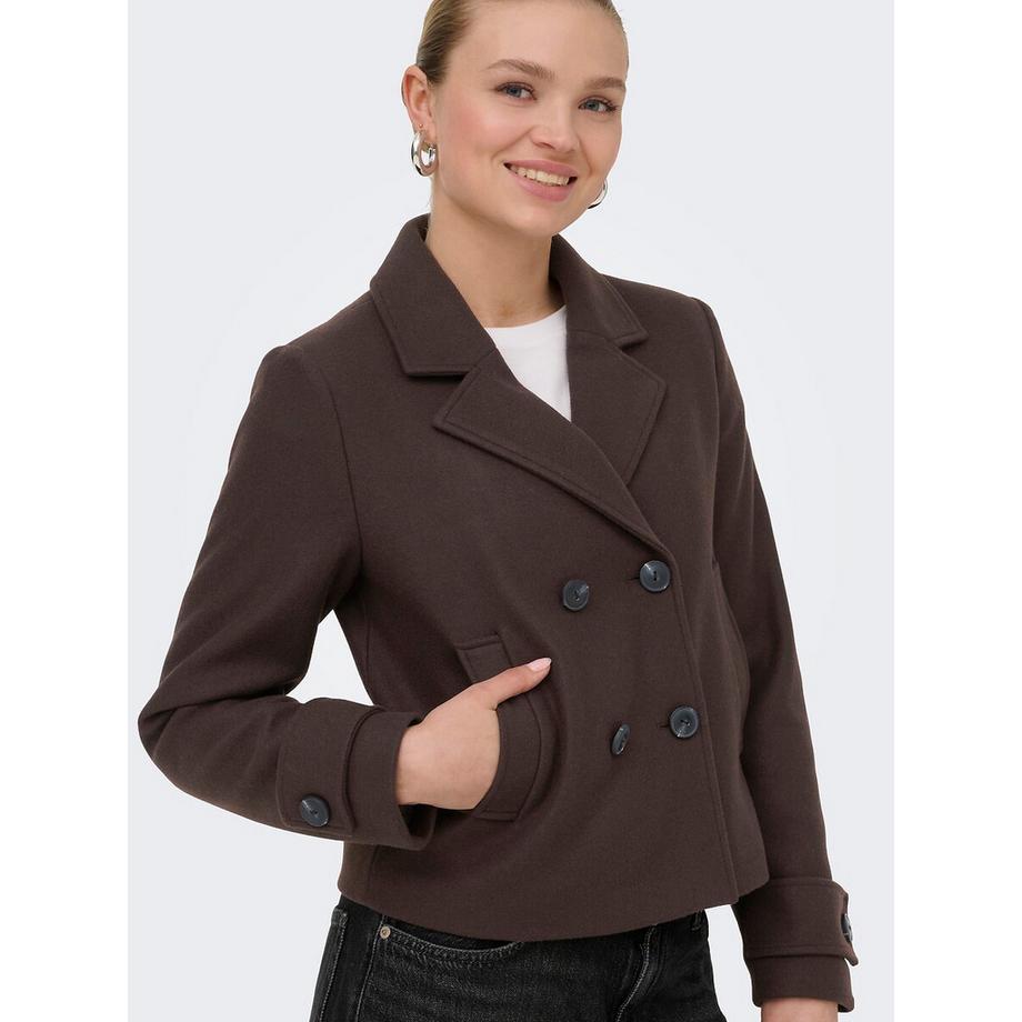 ONLY Manteau court col tailleur  