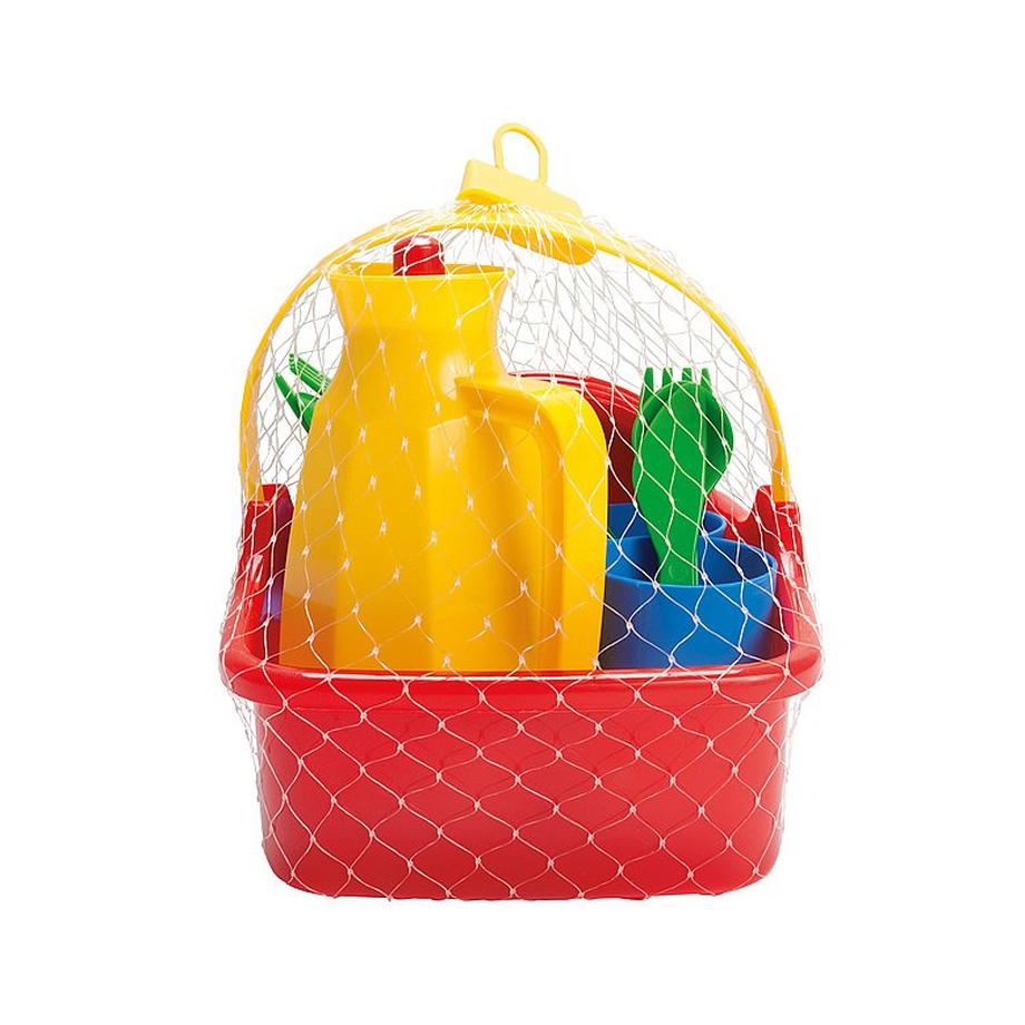 dantoy  Picknickkorb für 3 Personen (18Teile) 