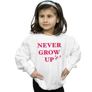 Disney  Never Grow Up Sweatshirt 