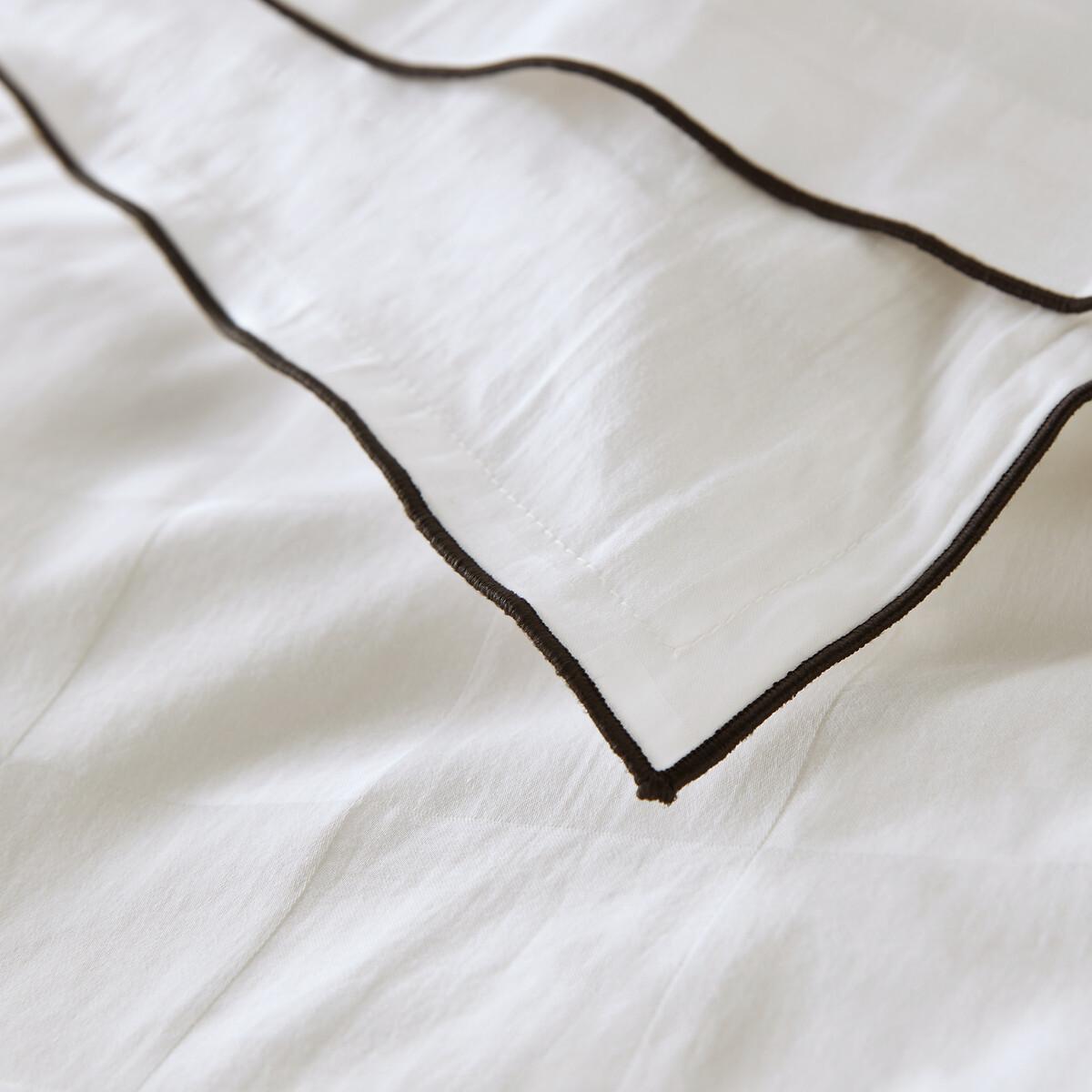 La Redoute Intérieurs Victor Vorgewaschenes Baumwoll-Satin Fixleintuch  