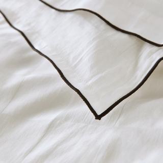 La Redoute Intérieurs Victor Vorgewaschenes Baumwoll-Satin Fixleintuch  