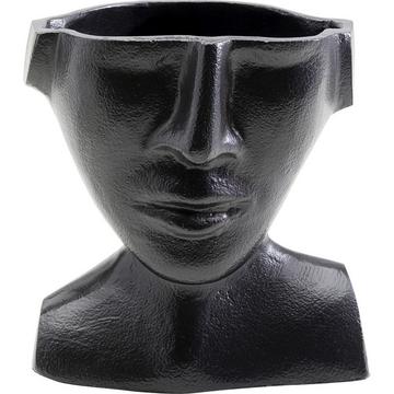 Vase rostro noir 17