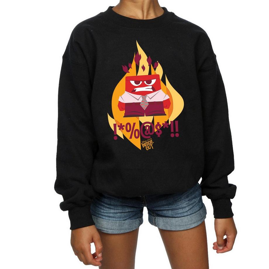 Disney  Inside Out Fired Up Sweatshirt 