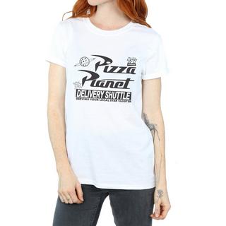 Toy Story Toy Story Pizza Planet Delivery Shuttle Logo T-Shirt  