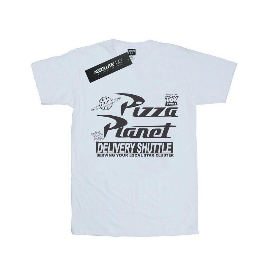 Toy Story Toy Story Pizza Planet Delivery Shuttle Logo T-Shirt  