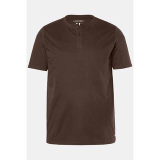 JP1880 Basic Henley Kurzarm Knopfleiste  