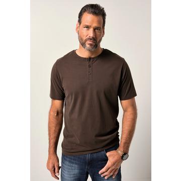 Henley, Basic, Knopfleiste, Halbarm,