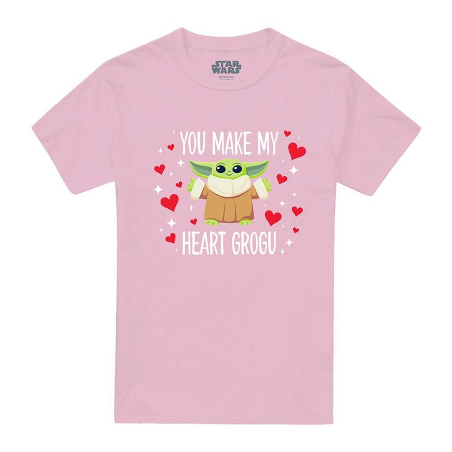 T-ShirtMotif Grogu You Make My Heart