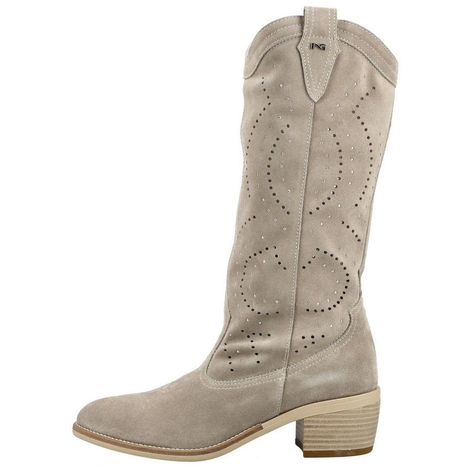 Nero Giardini Kniehohe Stiefel mit Blockabsatz  