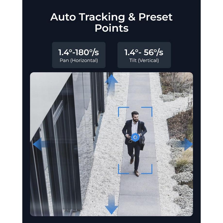 Reolink  Reolink P850 360° 4K PoE Kamera & 16x Zoom 