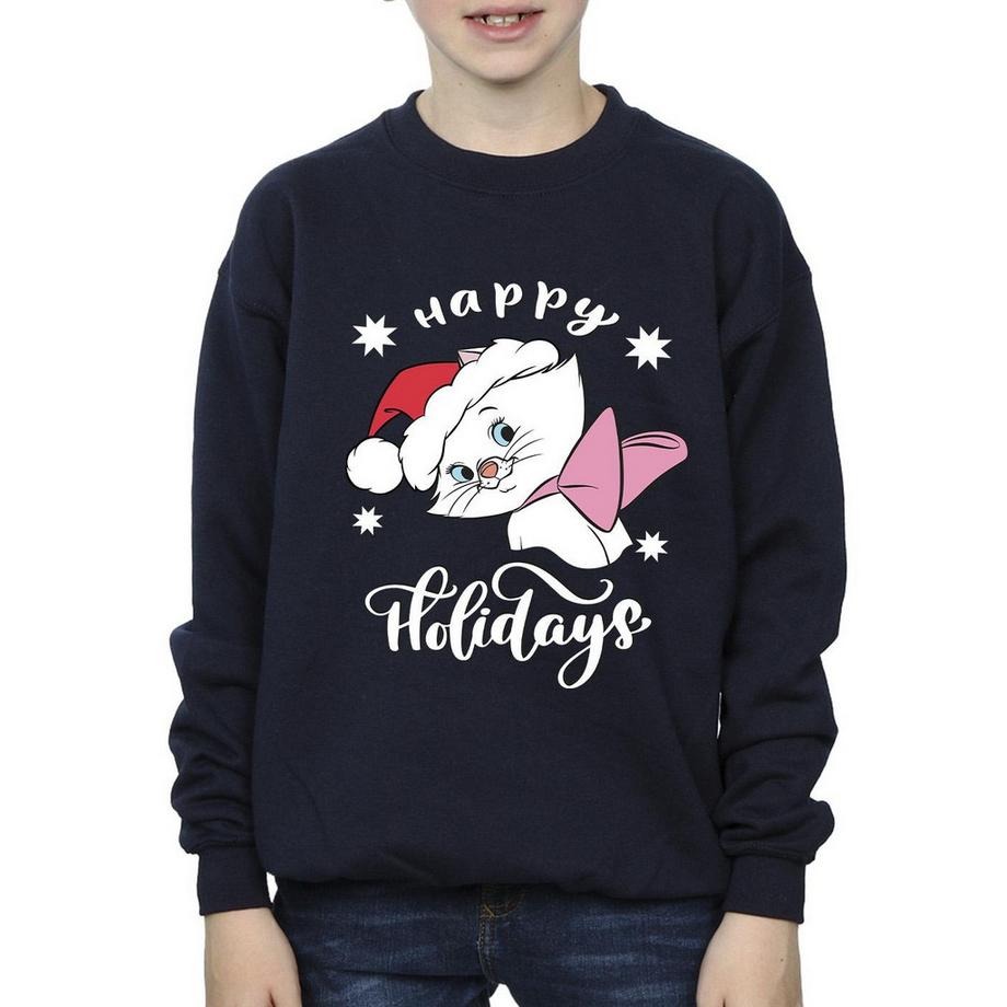 Disney  The Aristocats Happy Holidays Sweatshirt 