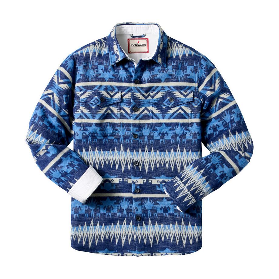 Joe Browns Klassisches Hemd mit Aztekenmuster  