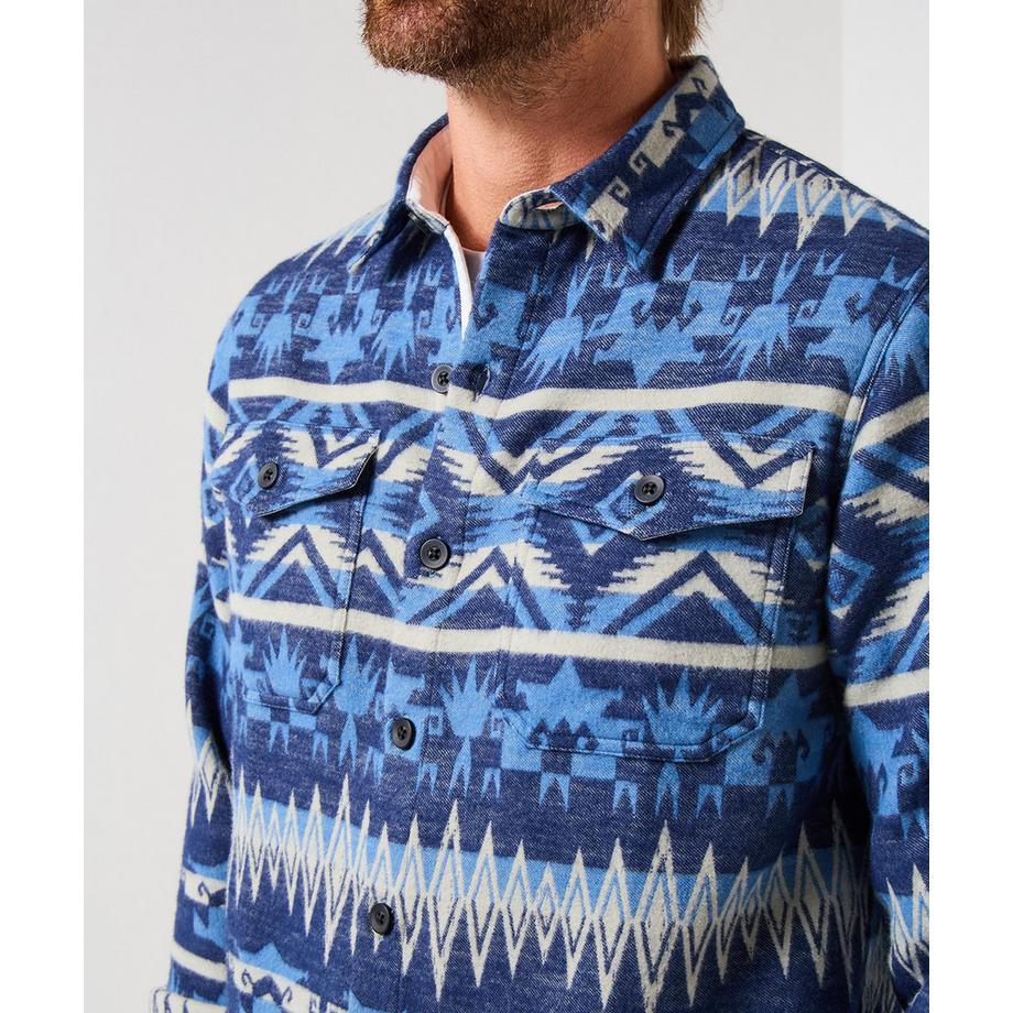Joe Browns Klassisches Hemd mit Aztekenmuster  