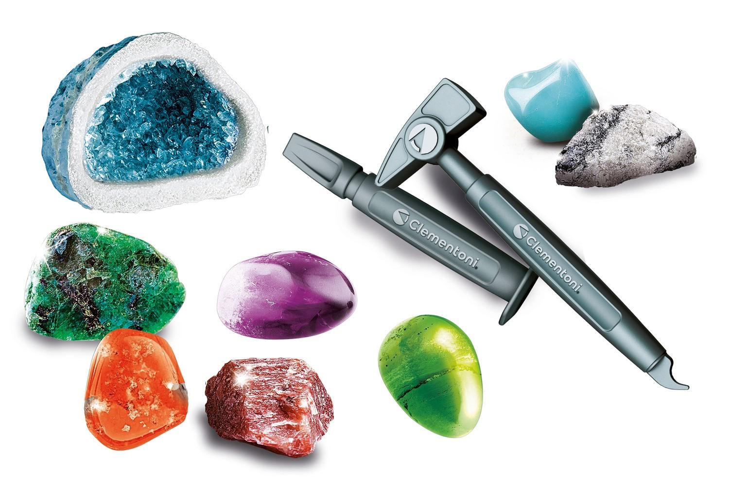 Clementoni  Clém. Minéraux et géodes 
