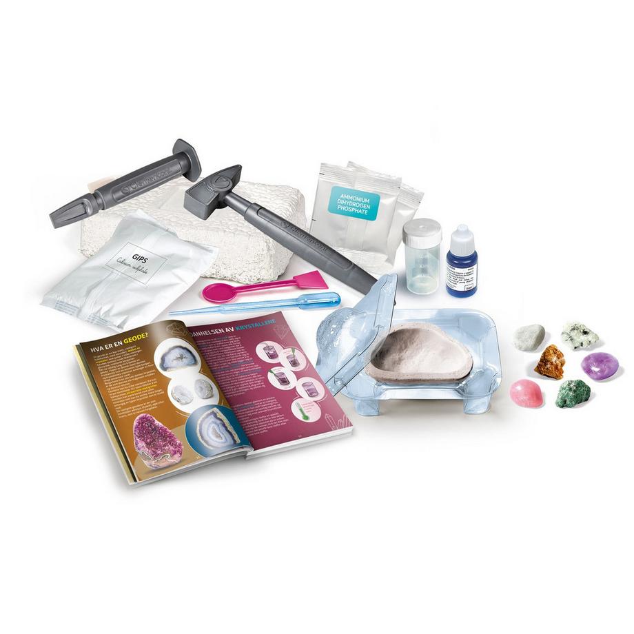 Clementoni  Clem. Mineralien und Geoden 