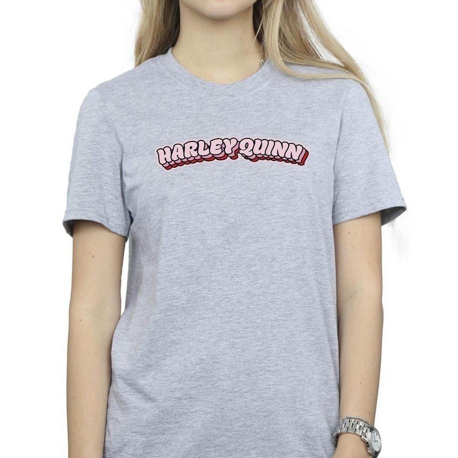 DC COMICS Harley Quinn Logo T-Shirt  