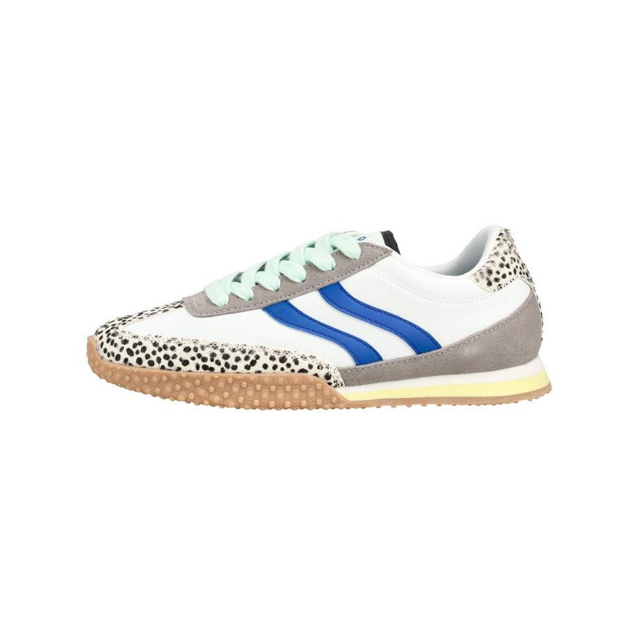 Gioseppo Sneaker con stampa leopardo e striscia blu  