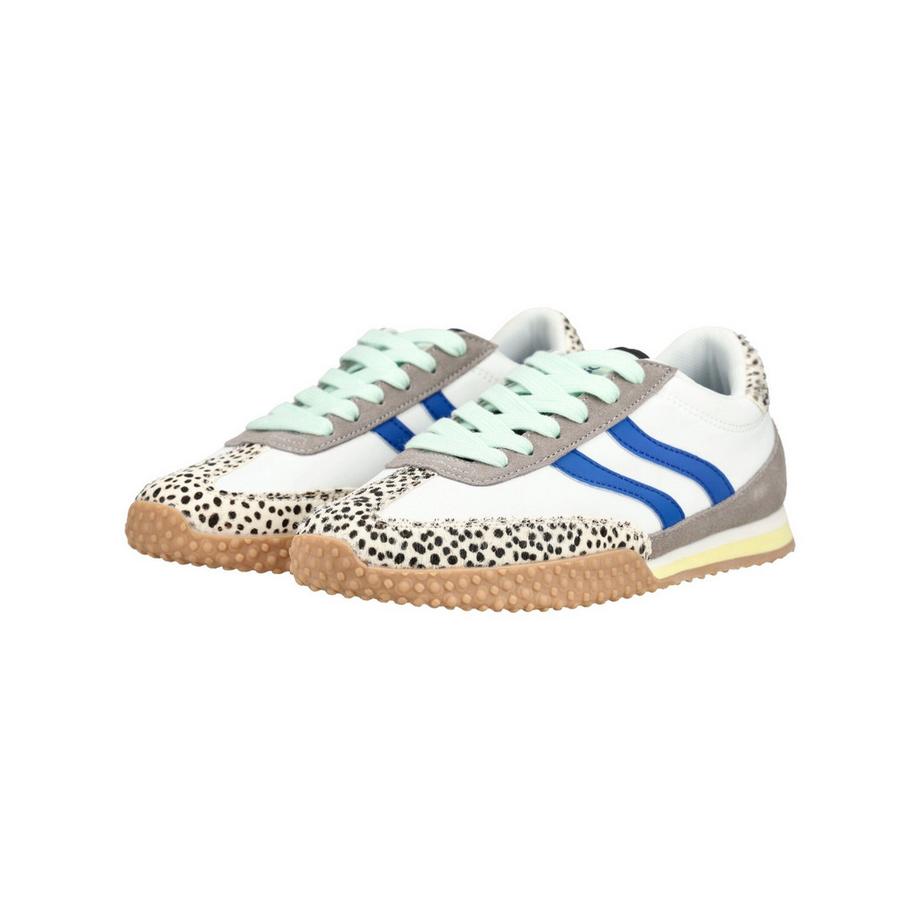 Gioseppo Sneaker con stampa leopardo e striscia blu  