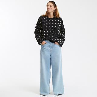 La Redoute Collections  Sweat imprimé à pois 