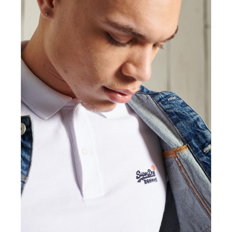 Superdry Piqué Poloshirt Bio-Baumwolle  