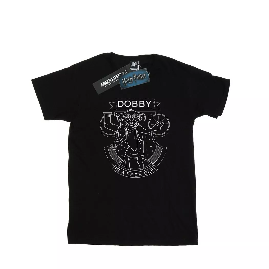 Harry Potter - TShirt, für Damen, Schwarz, Größe S