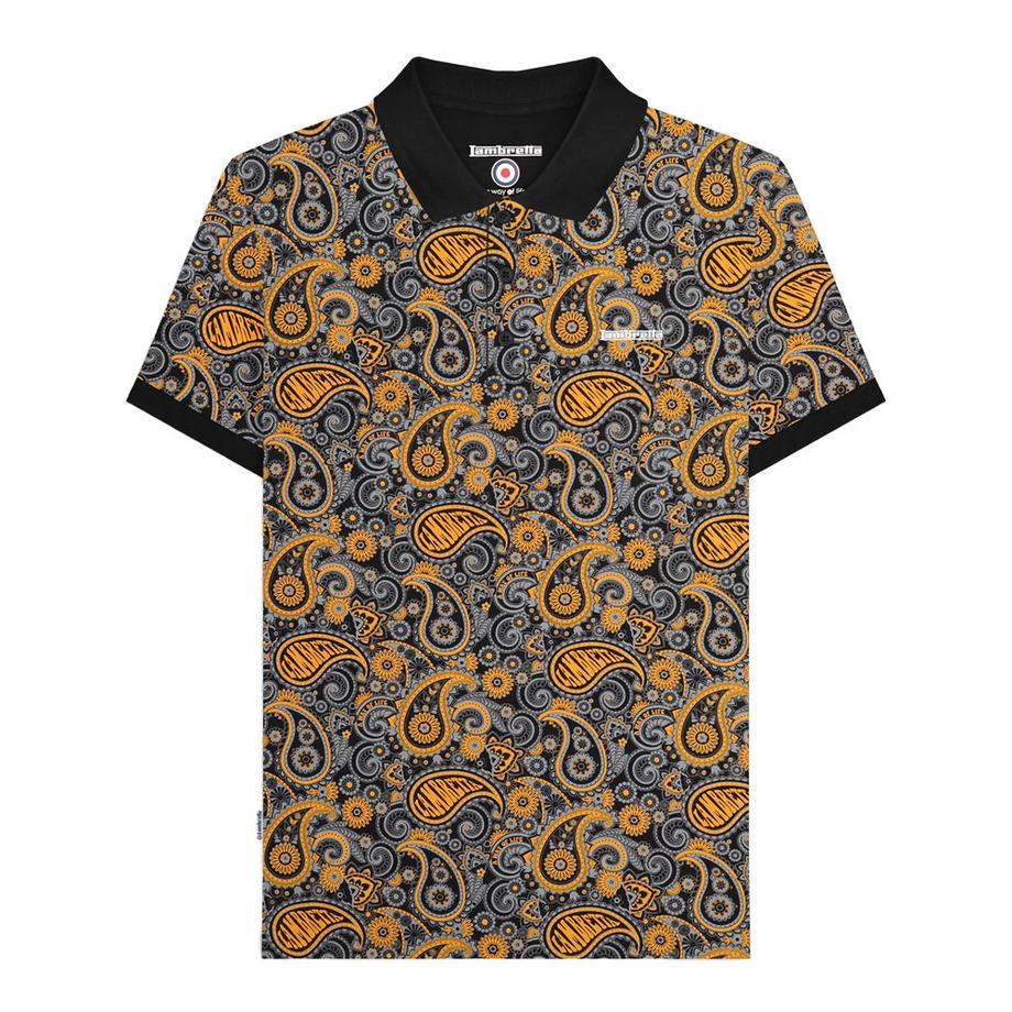 Maglietta Polo Paisley