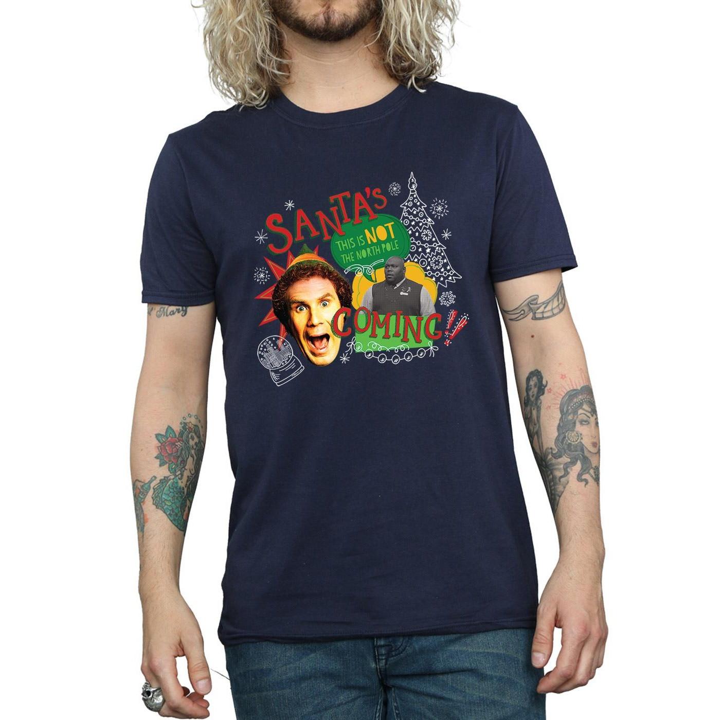 Elf Santa's Not Coming T-Shirt  