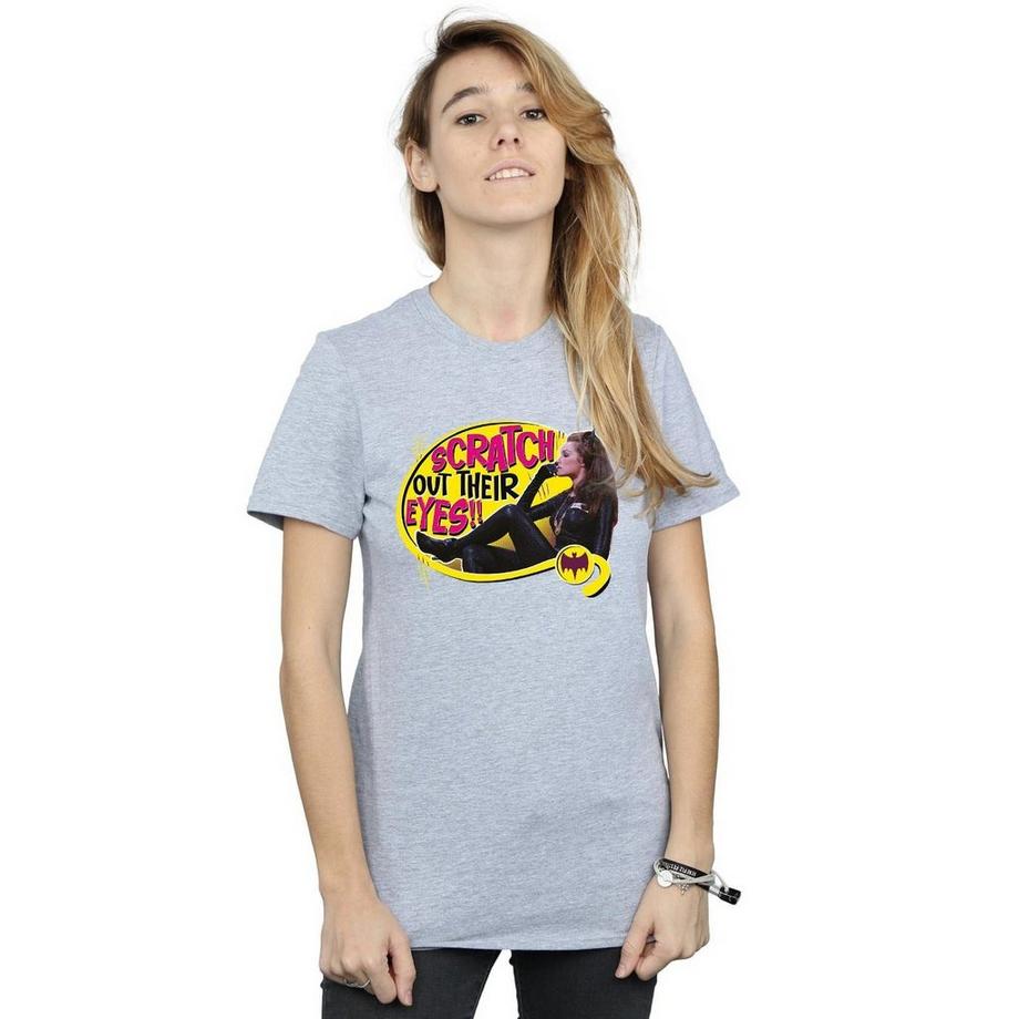 DC COMICS Batman Catwoman Scratch Out Their Eyes T-Shirt  