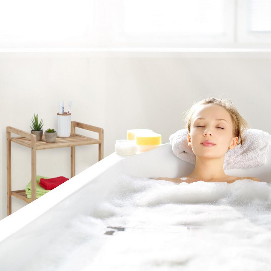 Northio  Étagère en bambou à 3 niveaux 