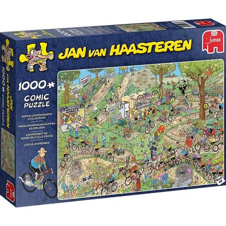 JUMBO  Jan van Haasteren Championnat du monde de cyclo cross 1000 pièces 