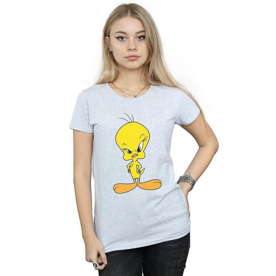LOONEY TUNES Tweety Bird Angry Imprimé T-Shirt  